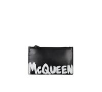 Alexander McQueen Karteninetui Schwarz Einheitsgröße