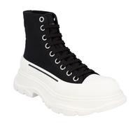 Alexander McQueen Tread Slick Boot in Schwarz/Weiß EU 37
