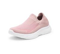 Alexis Leroy Barfußschuhe Damen Laufschuhe Turnschuhe Atmungsaktiv Fitnessschuhe Weich Straßenlaufschuhe Rosa 38 EU