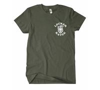 ALF Lecker Katze T-Shirt Oliv M2 FB, Größe: 2XL