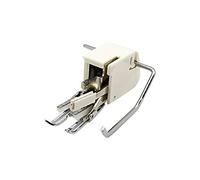 Alfa-Organ prénsatelas doppelten ziehen, offenen enmangue unter, Zubehör für Nähmaschine, Edelstahl und Kunststoff