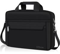 Alfheim 15.6-16 Zoll Laptop Tasche Aktentasche Umhängetasche für Männer Frauen, wasserabweisende leichte Messenger Bag für Travel Business, kompatibel mit Macbook Pro 15"-16" A1990, A1707, A2141