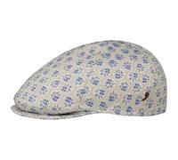 Veolano Flatcap by Alfonso DEste beige-blau M (56-57 cm)