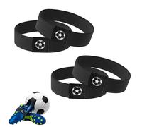 Alfven Schnürsenkel Fixierband Kinder,4 Stück Schnürsenkel Fixierband für Fußballschuhe Band Fußballschuhe Reißfeste Fixierung für Sportschuhe Freizeitschuhe