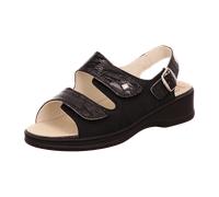 Algemare Komfort Sandalen für Damen, schwarz, Größe 42 EU