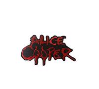 Alice Cooper 12 Cm Aufnäher Besticktes Patch zum Aufbügeln Applique