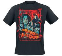 Alice Cooper Revenge Horror Poster T-Shirt schwarz in 4XL