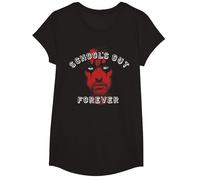 Alice Cooper Schools Out Red Face T-Shirt, Mädchen, Schwarz, M