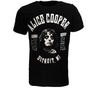 Alice Cooper School's Out Songtext-T-Shirt XL Schwarz