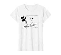 Alice Cooper - Simple Vintage Nightmare T-Shirt, Damen, Weiß, S