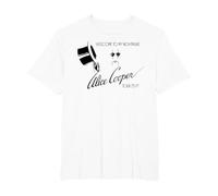 Alice Cooper - Simple Vintage Nightmare T-Shirt, Herren Große Größen, Weiß, 2X Tall
