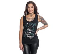 Alice im Wunderland Grinsekatze - I'm Not Crazy Frauen Top schwarz XL