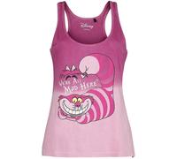 Alice im Wunderland Grinsekatze - We're All Mad Here Top rosa in XL