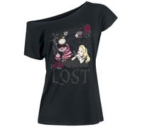 Alice im Wunderland Lost in Wonderland T-Shirt schwarz in L