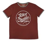 Alice In Chains Circle Emblem Ringer T Shirt L