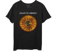 Alice In Chains - Circle Sun Vintage (Black) T-Shirt L