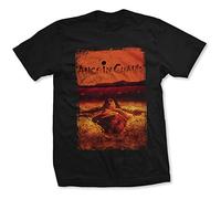 Alice in Chains Herren-T-Shirt, Schwarz, offizielles Lizenzprodukt Gr. M, Schwarz