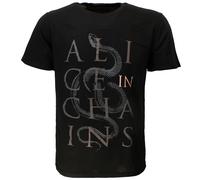 Alice In Chains Schlangen T-Shirt M Schwarz
