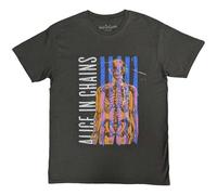 Alice In Chains Skeletal Band Logo T Shirt M