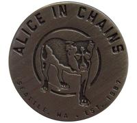 Alice In Chains Three Legged Dog Pin Badge One Size