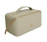 Alice Wheeler Bee Train Case Beauty Ziehharmonika, ausklappbarer Organizer (Pistazie), pistazie, Ausklappbarer Kosmetikkoffer