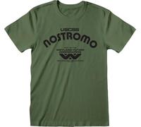 Alien Retro Nostromo T-Shirt oliv in L