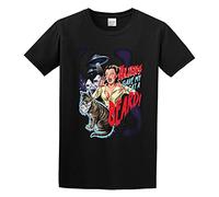 Aliens Gave My Cat A Beard Vintage Retro T Shirt Mens Tee Black L