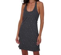 ALIFE AND KICKIN AdeleAK Damen Mini-Kleid stylisches Baumwoll-Kleid Sommer-Kleid 89241441 Anthrazit XS