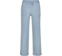 Stoffhose ALIFE & KICKIN "Damen AkinaAK DNM A", Damen, Gr. M, Normalgrößen, blau (light denim washed), 98% Baumwolle, 2% Elasthan, Hosen (26751754-M) light denim washed