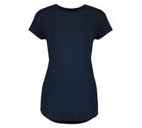 Rundhalsshirt ALIFE & KICKIN "Damen AriAK", Damen, Gr. M, blau (marine), 95% Viskose, 5% Elasthan, Shirts Rundhalsshirt (43690743-M) marine