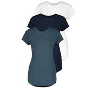 Alife & Kickin Damen T-Shirt AriAK Triplepack 51086-9999 Nightblue-XXL