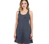 ALIFE AND KICKIN CamyAK B Damen Mini-Kleid gepunktetes Baumwoll-Kleid Sommer-Kleid 42548259 Navy XS