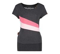 Alife and Kickin Damen CleaAK T-Shirt, Moonless, XL