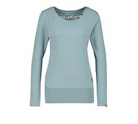 Alife and Kickin Damen ConnyAK A Longsleeve Langarmshirt Damennshirt Longshirt Shirt XS-XXL, Pacific Melange