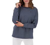 ALIFE and Kickin DeniseAK Z Sweat - Damen Pullover - Warmes Sweatshirt ohne Kapuze - Für kalte Tage - Langarmshirt Perfekt für Herbst & Winter Marine Melange L