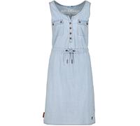 Alife and Kickin Damen DorisAK DNM Dress Kleid Damenkleid Jeanskleid Freizeitkleid Sommerkleid XS-XXXL, Light Denim, S
