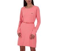 Blusenkleid ALIFE & KICKIN "Damen EllinAK B", Damen, Gr. L, Normalgrößen, orange (coral melange), 65% Baumwolle, 35% Polyester, Kleider Blusenkleid (10829216-L) coral melange