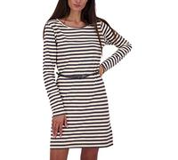 ALIFE and Kickin EllinAK Z Longsleeve Dress Damen Langarmkleid, Kleid Marine XS