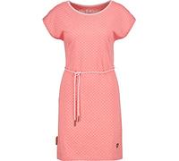 ALIFE and Kickin EllenAK B Dress - Damen Jerseykleid Knielang - Bequem & Stylisch für Alltag & Freizeit - Freizeitkleid für Frühling & Sommer Peach S