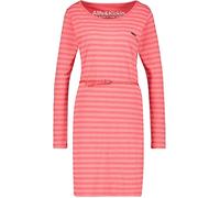 Blusenkleid ALIFE & KICKIN, Damen, Gr. L, Normalgrößen, pink (coral), 65% Baumwolle, 35% Polyester, Rundhals, Kleider Blusenkleid (24114266-L) coral