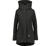 ALIFE and Kickin FloraAK Parka - Damen Winterjacke Parka - Mantel mit Kapuze - Perfekt für Kalte Tage, Herbst & Winter - Robuste Jacke Moonless S