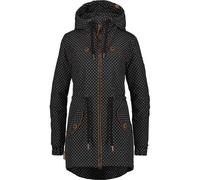 Winterjacke ALIFE & KICKIN "Damen CharlotteAK A Winterjacke, Jacke", Damen, Gr. L, schwarz-weiß (moonless dots), 100% Polyester, Jacken Winterjacke (58129764-L) moonless dots