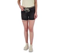 ALIFE and Kickin JanaAK DNM Q Shorts Damen Jeansshorts, Kurze Hose Black Denim Washed L
