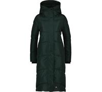 ALIFE and Kickin JunaAK A Coat Damen Wintermantel Lange Winterjacke für Kalte Tage Mantel für Herbst & Winter Perfekt für Freizeit & Alltag Dark Forest M