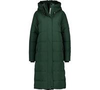 ALIFE AND KICKIN KatiaAK A Puffer Coat - Winterjacke Damen mit Kapuze, langer Wintermantel in Daunenoptik, warme Steppjacke, Damen Winter Oberbekleidung Damen Steppjacke, Winterjacke dark forest XL