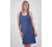 Blusenkleid ALIFE & KICKIN "Damen CameAK B", Damen, Gr. M, Normalgrößen, blau (schwarz denim), 95% Baumwolle, 5% Elasthan, Kleider (12464831-M) schwarz denim