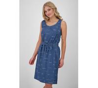 Jerseykleid ALIFE & KICKIN "ALIFE AND DojaAK Dress Damen Sommerkleid, Kleid" Gr. L, Normalgrößen, blau (dark denim) Damen Kleider Freizeitkleider (62992855-L)