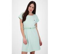 Blusenkleid ALIFE & KICKIN "Damen NoraAK", Damen, Gr. XS, Normalgrößen, blau (aqua), 65% Baumwolle, 35% Polyester, Kleider Blusenkleid (97301740-XS) aqua