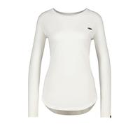 ALIFE and Kickin LeaAK A Longsleeve - Damen Longsleeve - Bequemes Langarmshirt für Frühling & Herbst - Weich & Atmungsaktiv - Perfekt für Übergangszeiten White XS