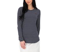 ALIFE and Kickin LeaAK Z Longsleeve - Damen Longsleeve - Bequemes Langarmshirt für Frühling & Herbst - Weich & Atmungsaktiv - Perfekt für Übergangszeiten Marine S